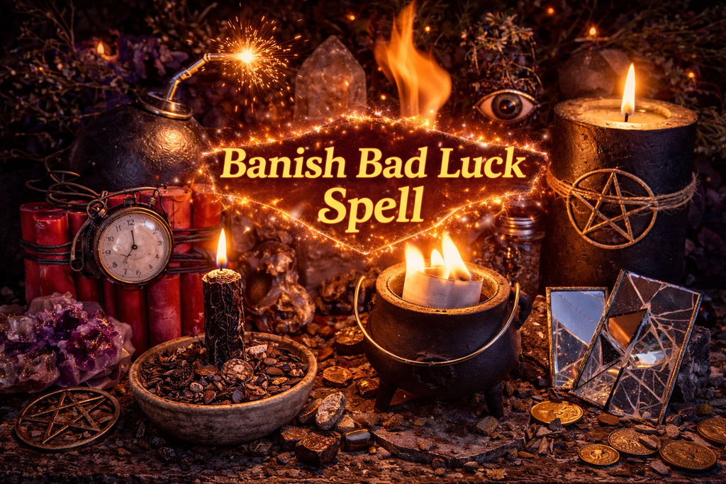 Banish Bad Luck Spell | Remove Negativity & Attract Good Fortune ...