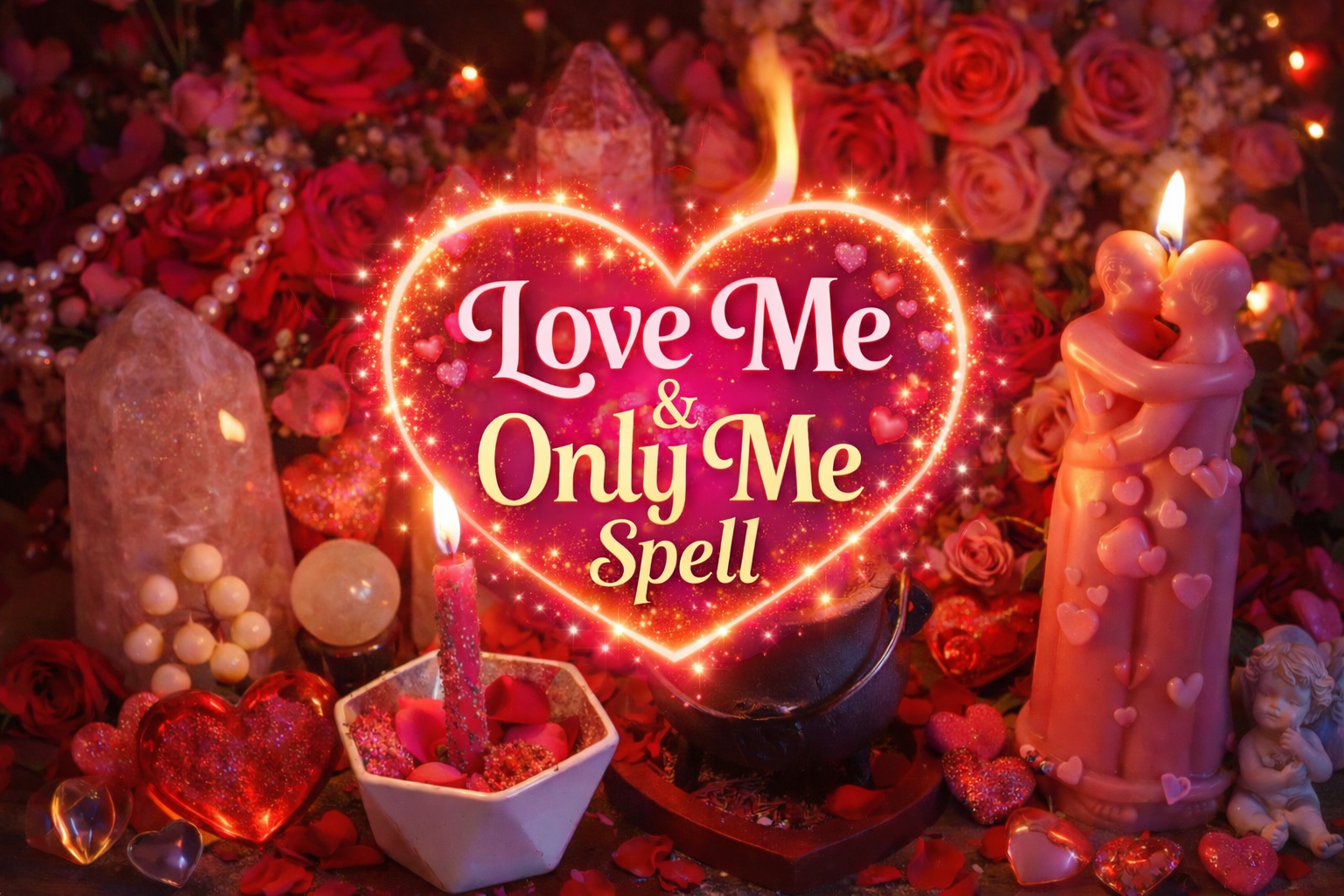 Love Me & Only Me Spell | Attraction, Devotion & Commitment