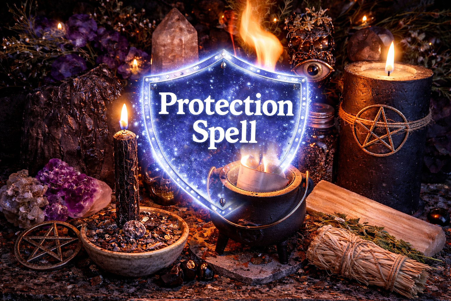 Protection Spell | Shield From Negativity & Spiritual Protection