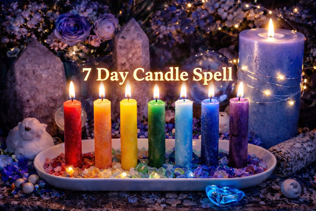 7 Day Candle Spell | Custom Manifestation & Daily Energy Ritual