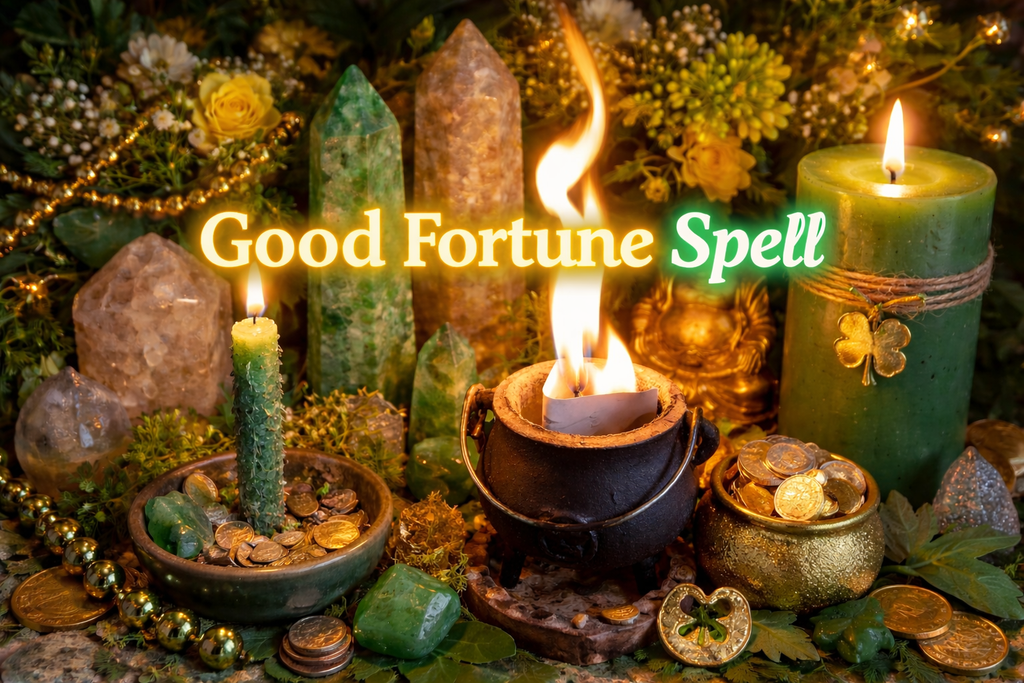 Good Fortune Spell | Attract Success, Luck & Positive Outcomes